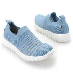 Bernie Mev"Wylie"Knit Slip-on Sneakers