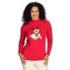 Party Pug MockNeck Sweater