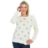 Polka Dot Pullover Sweater
