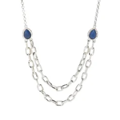 Dyed Jade Chain 19" Necklace