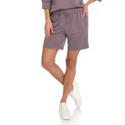 RelaxedRestyled FrenchTerry Pull-onShort