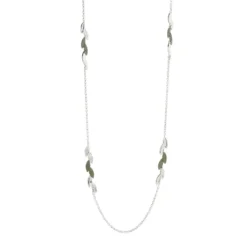 Colorful Leaf 36" Necklace