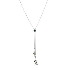 Leaf Lariat 32" Necklace