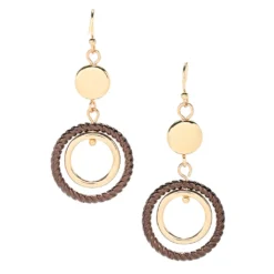 TwistedRing Fish HookEarrings