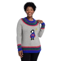 Party PenguinCrew NeckSweater