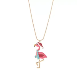 Festive Flamingo 32" Necklace