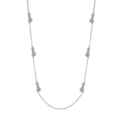 Stationed Snowman 32" Necklace