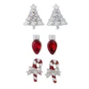 Festive 3 Pack Earrings