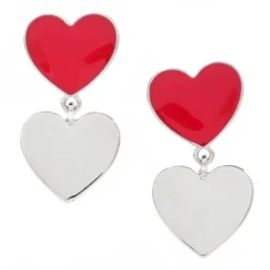 Heart Drop Earrings