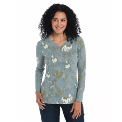 Floral PrintLong SleeveThermal Tee
