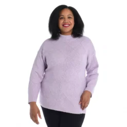 DiamondMock NeckSweater